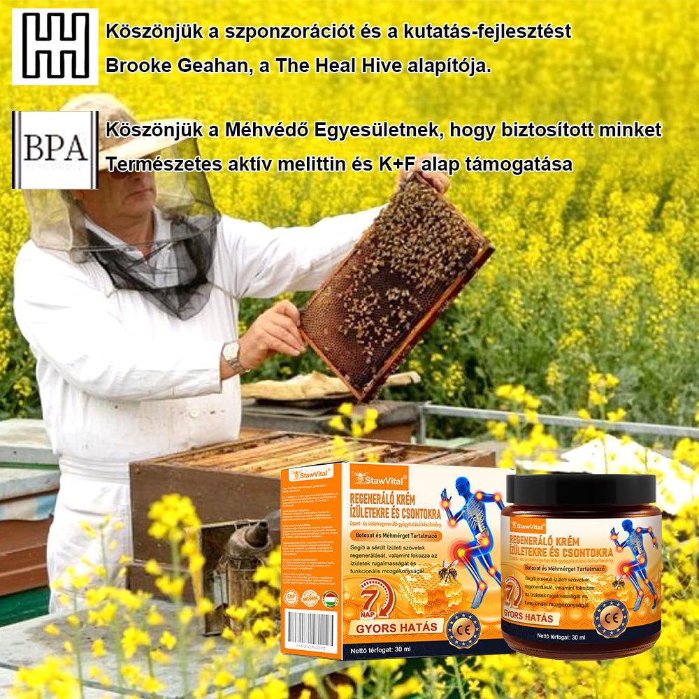 🎁𝑺𝒕𝒂𝒘𝑽𝒊𝒕𝒂𝒍® Botoxot és Méhmérget Tartalmazó Regeneráló Krém Ízületekre és Csontokra |✨ MOT (Magyar Ortopéd Társaság) által tanúsított termék